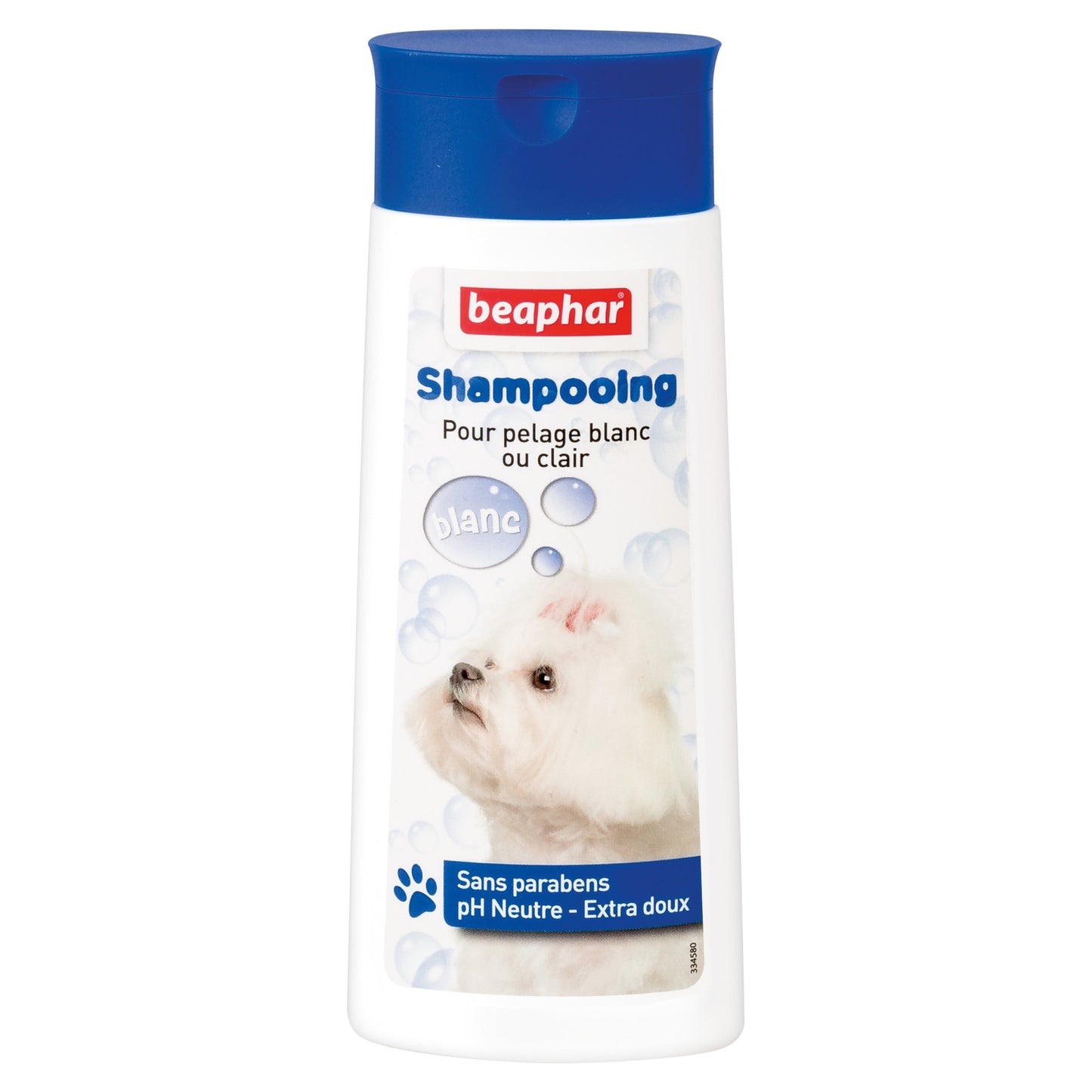 Photo du produit SHAMPOING BULLES PELAGE BLANC CLAIR 250ML - CHIEN BEAPHAR