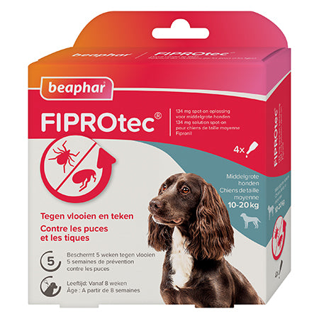 Photo du produit PIPETTE FIPROTEC (X4) T.M - CHIEN BEAPHAR NEW