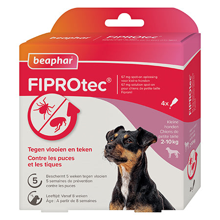 Photo du produit PIPETTE FIPROTEC (X4) T.S - CHIEN BEAPHAR NEW