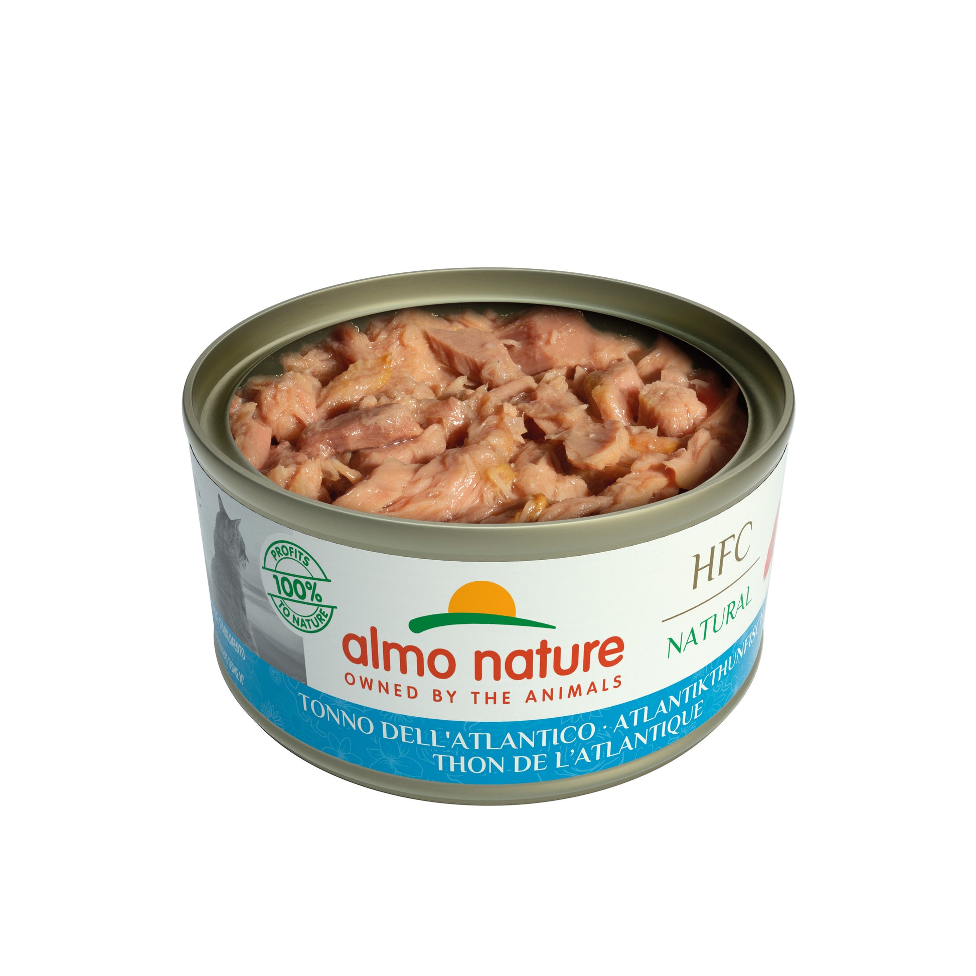 Photo du produit BOITE HFC NATURAL ADULTE THON ATLANTIQUE 70G - CHAT ALMO NATURE