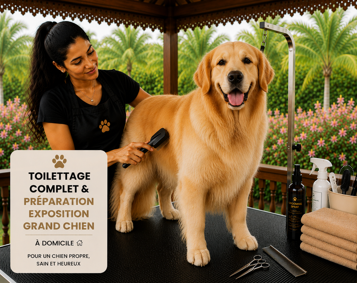 PRESTATION TOILLETAGE COMPLET & PREPARATION EXPOSITION