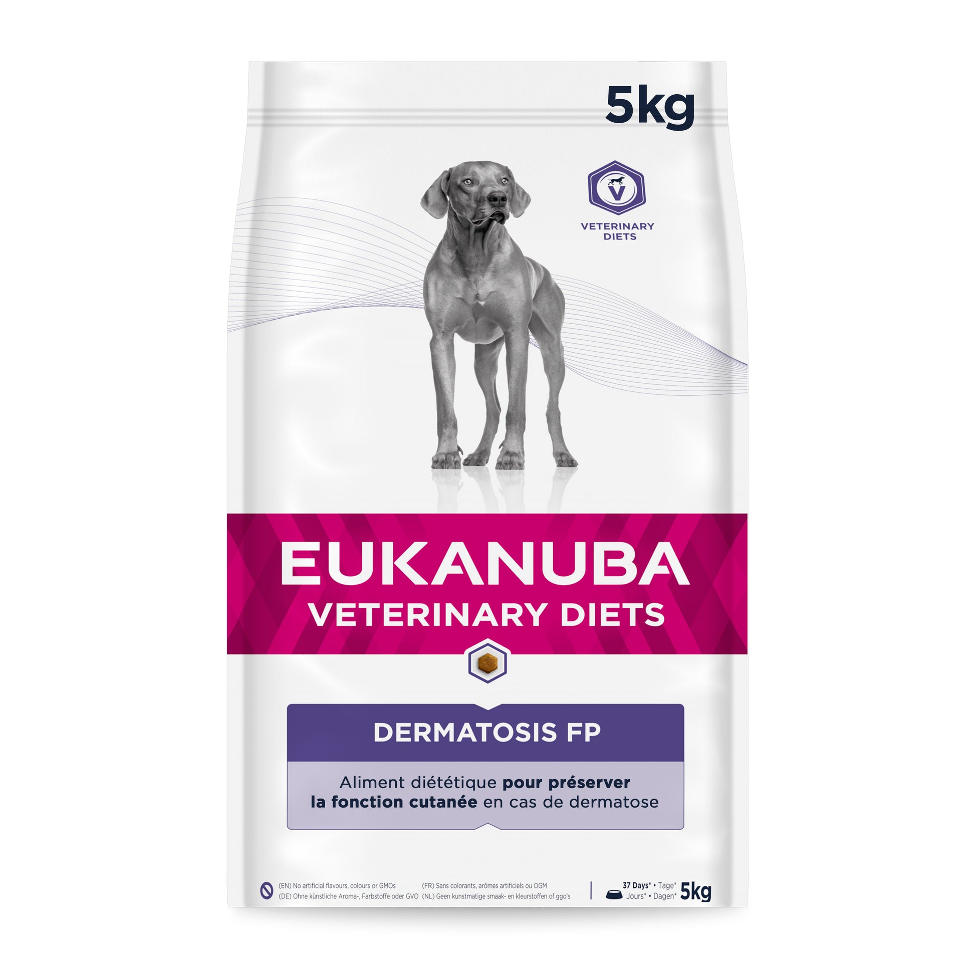 Photo du produit CROQUETTE EVD ADULTE DERMATOSIS POISSON 5KG - CHIEN EUKANUBA