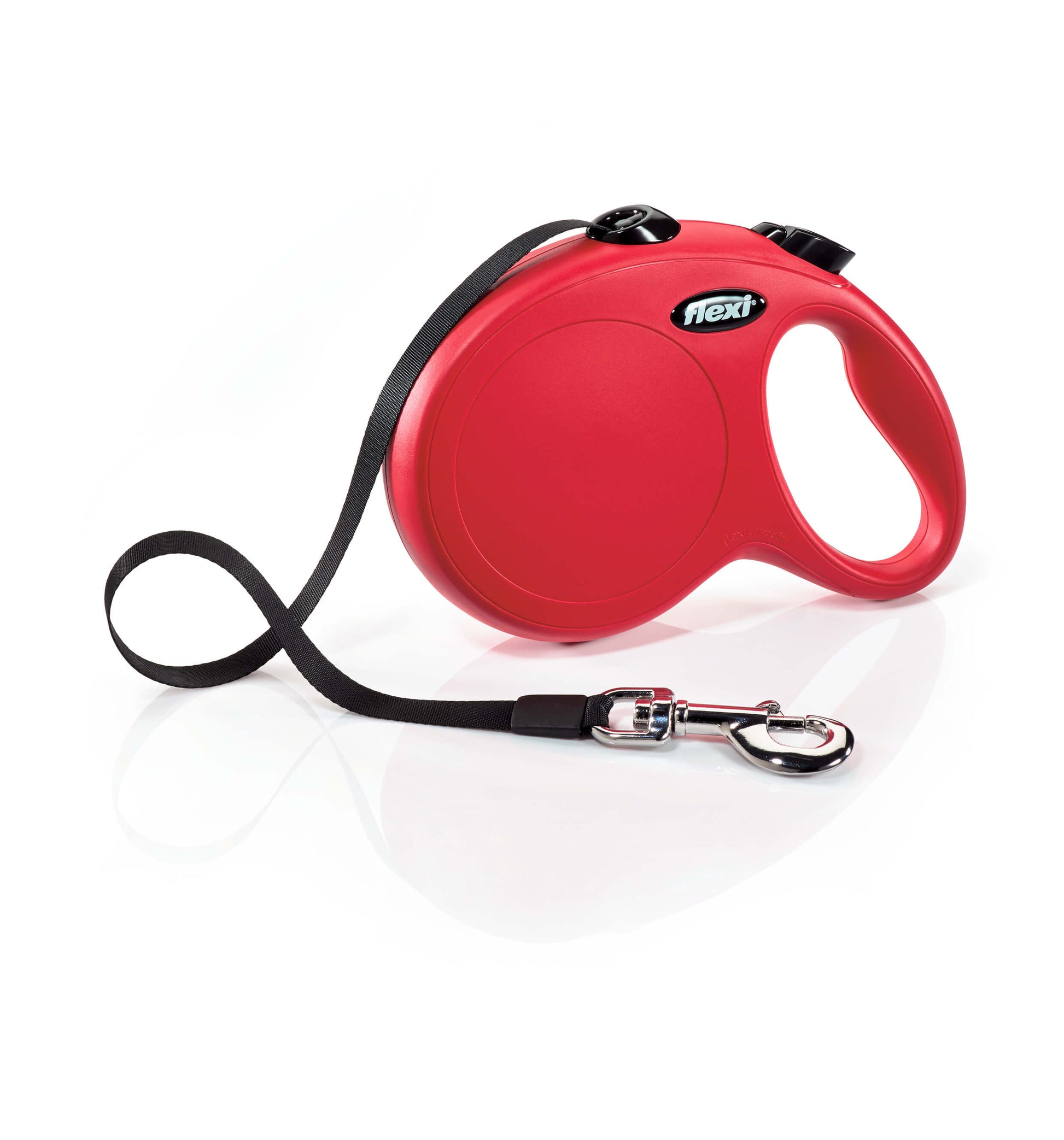 Photo du produit LAISSE CLASSIC SANGLE 5M ROUGE T.L - CHIEN FLEXI