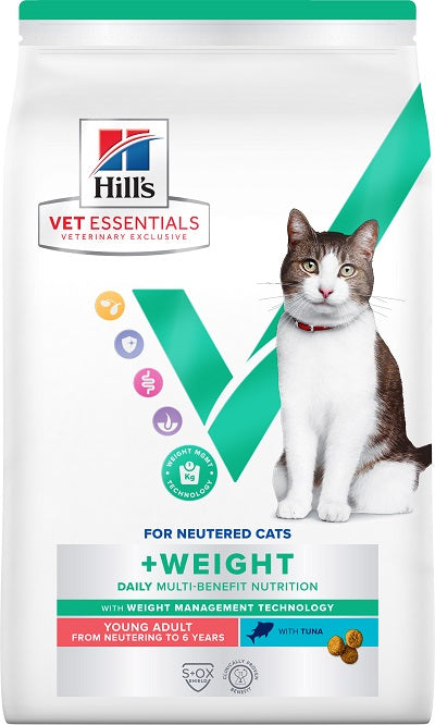 CROQUETTE VET ESSENTIALS MB +WEIGHT YOUNG ADULT THON - CHAT HILL'S