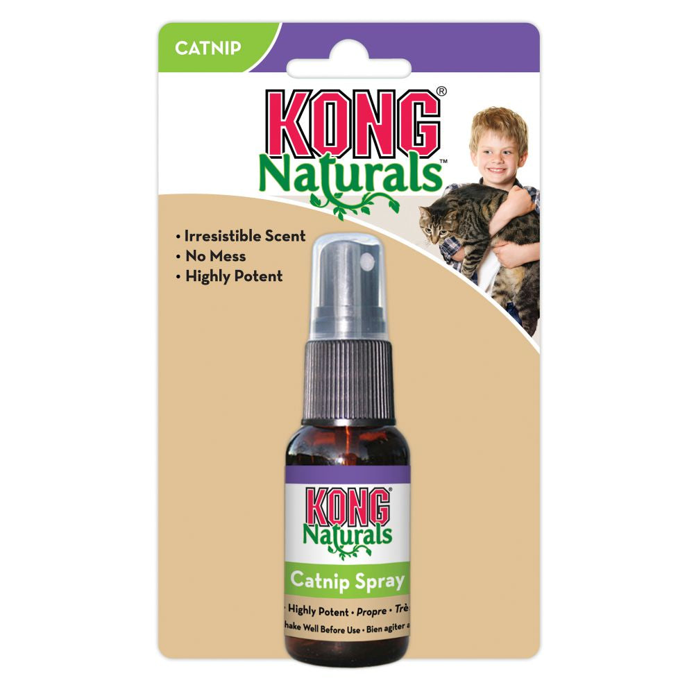 Photo du produit FRIANDISE CATNIP HERBE À CHAT SPRAY 30ML - CHAT KONG