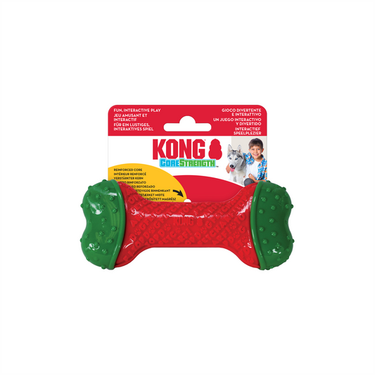Photo du produit KONG NOËL 2024 HOLIDAY CORESTRENGTH™ BONE SM/MD - CHIEN ET CHAT KONG