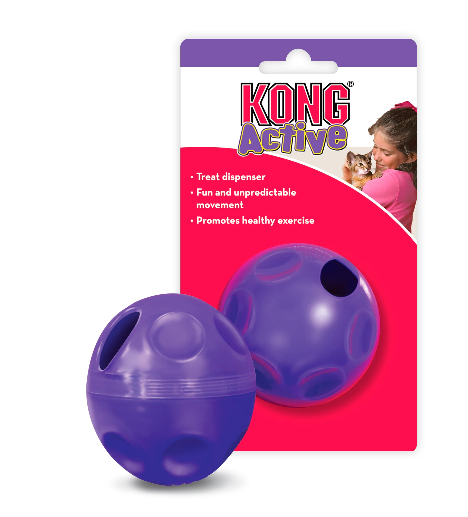 Photo du produit JOUET ACTIVE BALLE - CHAT KONG