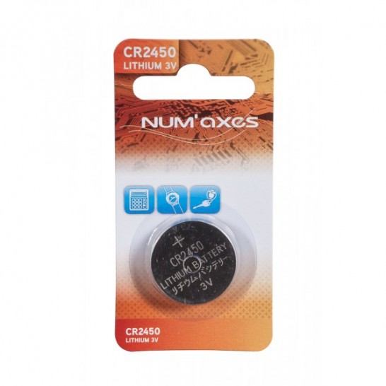 Photo du produit PILE CR2450N LITHIUM - CHIEN NUMAXES