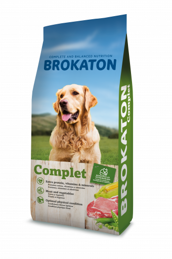 Photo du produit CROQUETTE ADULTE COMPLET 20KG - CHIEN BROKATON