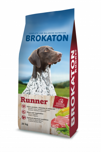 Photo du produit CROQUETTE ADULTE RUNNER 20KG - CHIEN BROKATON