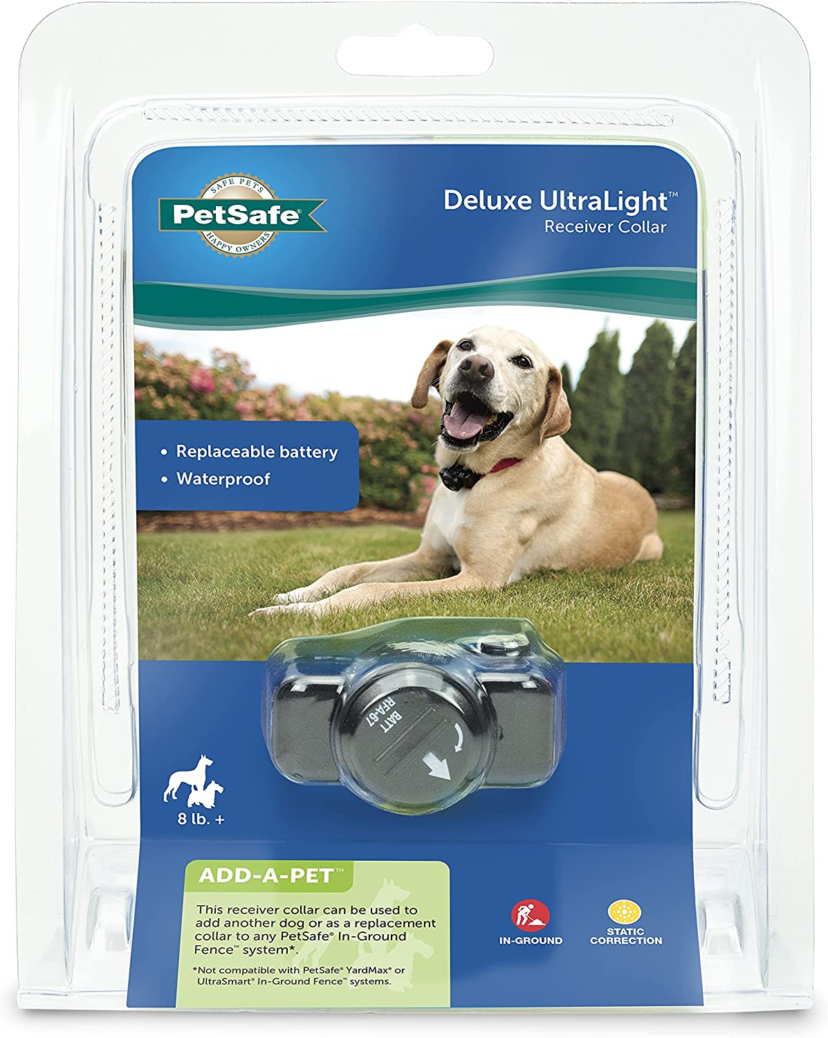 Photo du produit COLLIER SUPPLEMENTAIRE ULTRLIGHT DELUX ANTIFUGUE - CHIEN PETSAFE