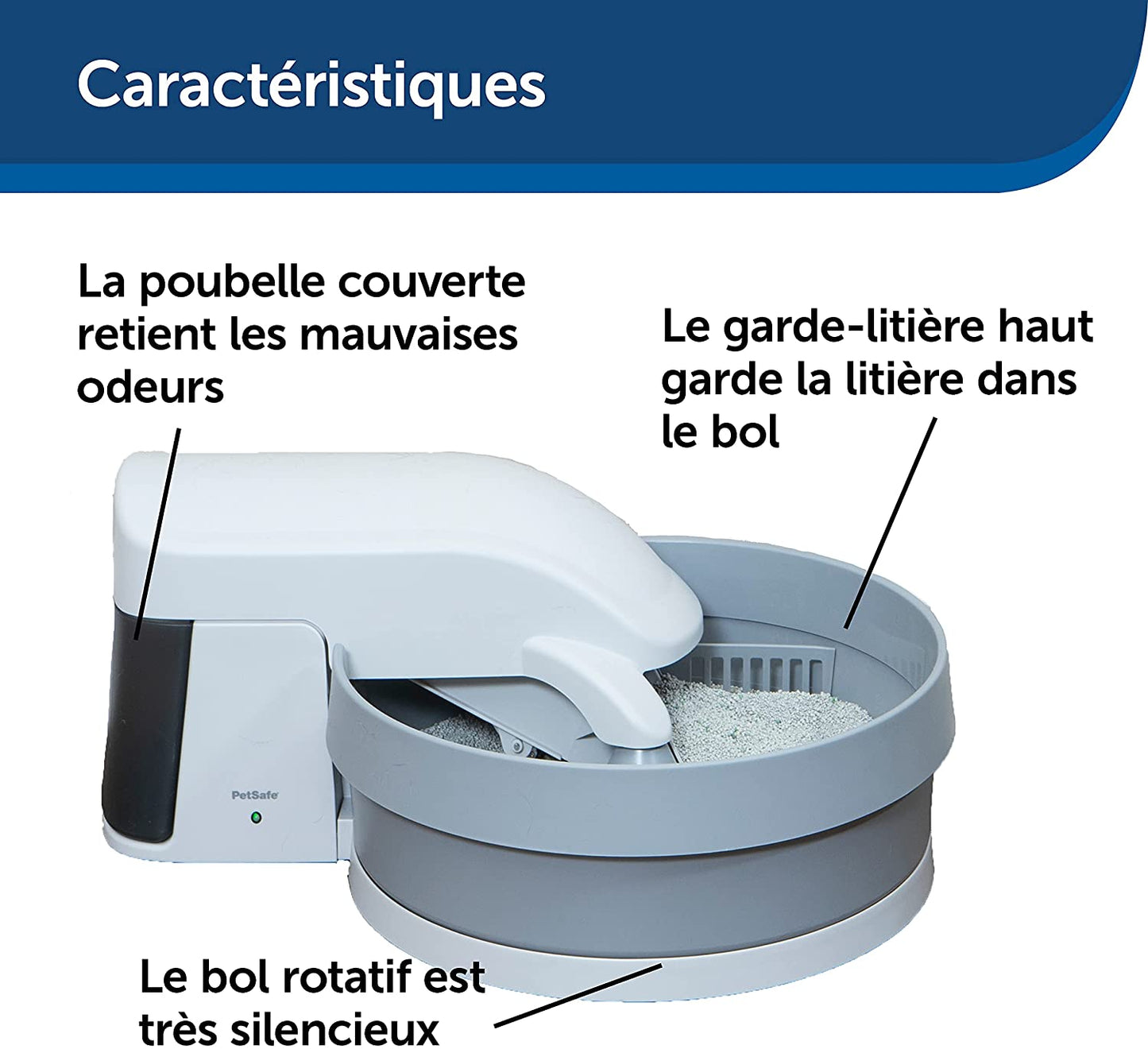 Photo du produit MAISON TOILETTE AUTOMATIQUE SIMPLYCLEAN - CHAT PETSAFE