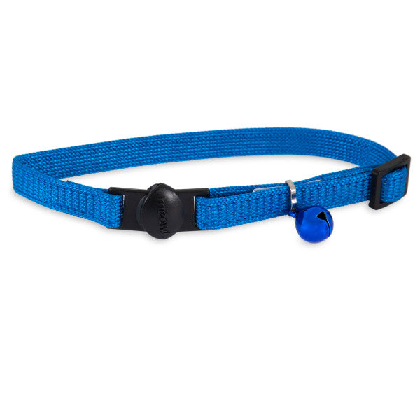 Photo du produit COLLIER UNI NYLON BLEU - CHAT ASPEN PET