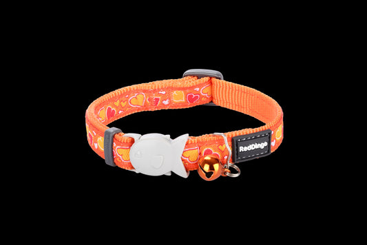 Photo du produit COLLIER IMPRIME BREEZY LOVE ORANGE - CHAT RED DINGO