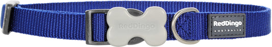 Photo du produit COLLIER UNI BLEU T.M/L (20MM) - CHIEN RED DINGO