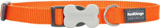 Photo du produit COLLIER UNI ORANGE T.M/L (20MM) - CHIEN RED DINGO