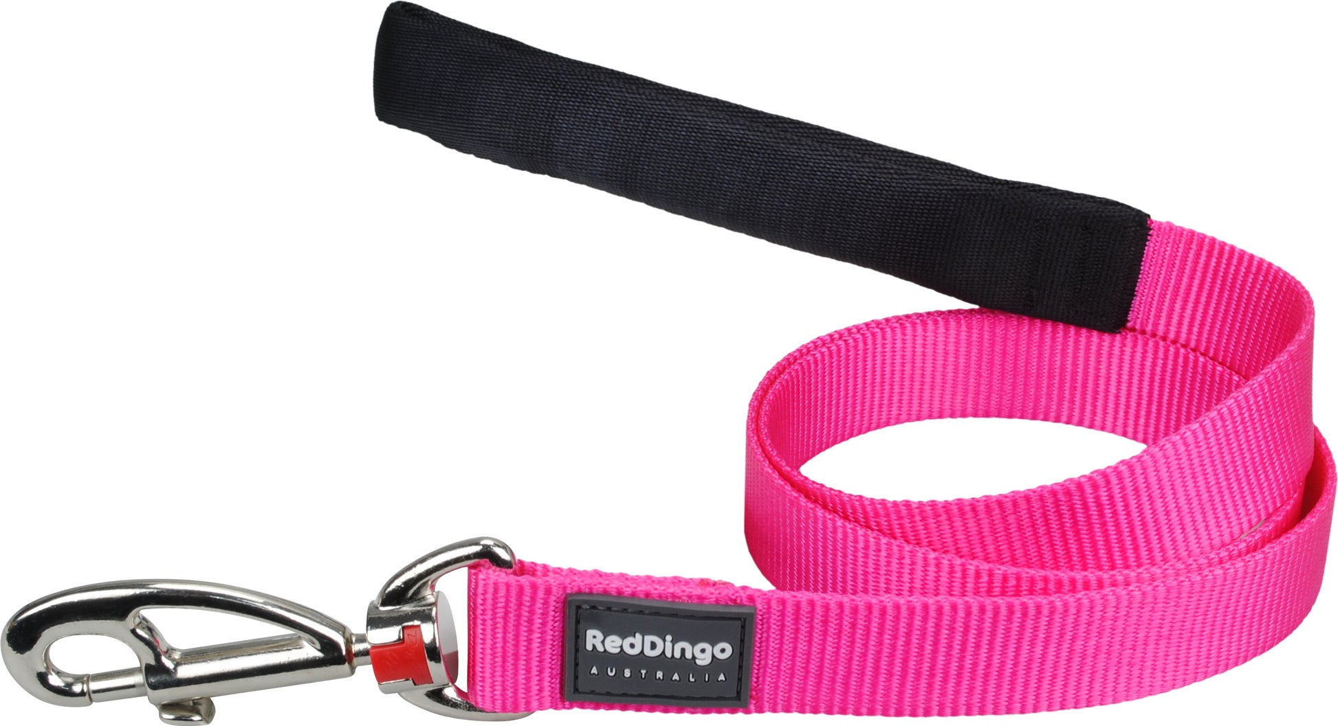 Photo du produit LAISSE UNI ROSE FLASHY T.L/XL (25MM) - CHIEN RED DINGO