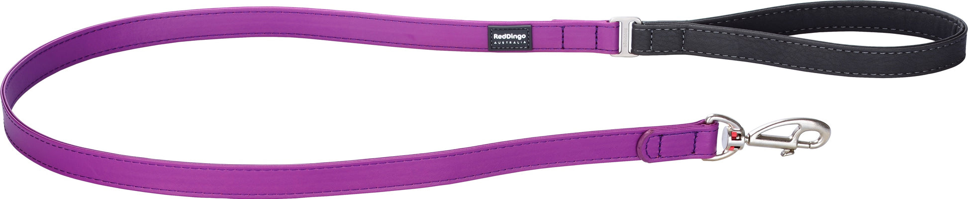 Photo du produit LAISSE SIMILICUIR MAUVE T.M/L (20MM) - CHIEN RED DINGO