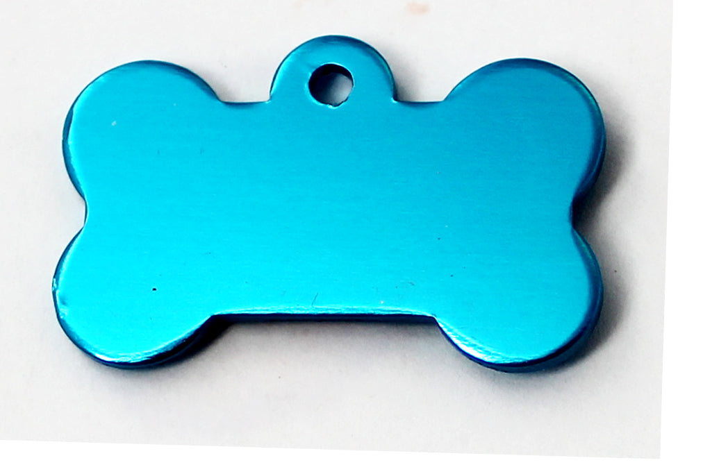 Photo du produit MEDAILLE ALUMINIUM OS BLEU T.L- CHIEN ET CHAT TAGGEE