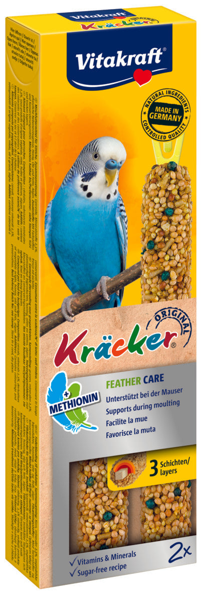 Photo du produit KRACKER PERRUCHE (X2) FEATHER CARE - OISEAU VITAKRAFT